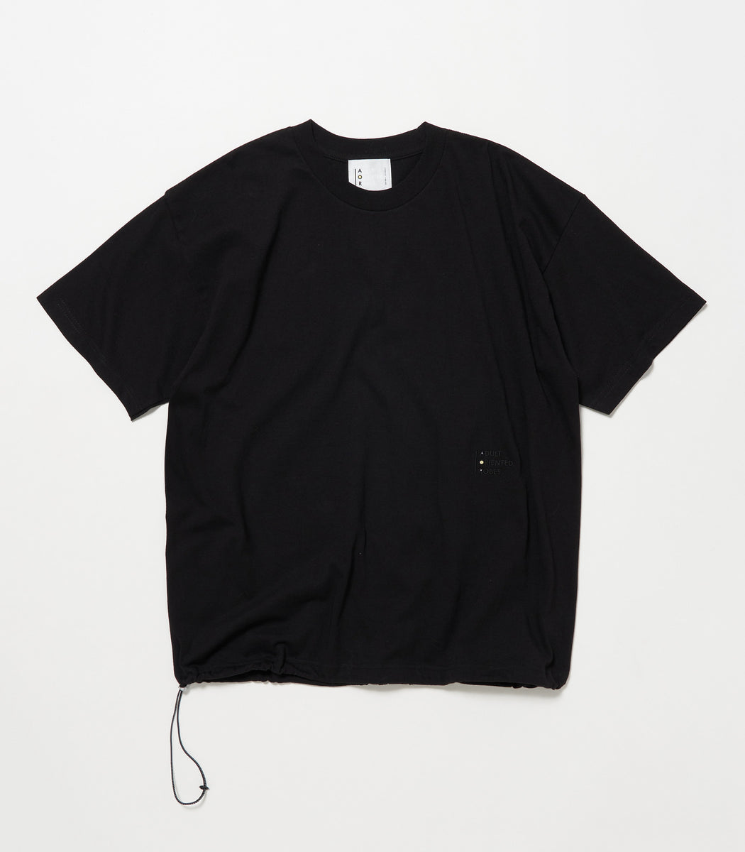 画像をギャラリービューアに読み込む, Draw Cord T-Shirt BLACK