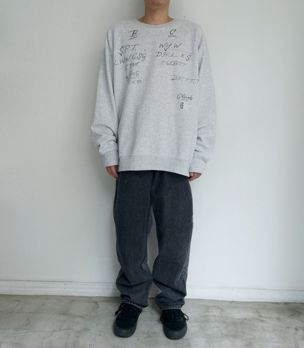画像をギャラリービューアに読み込む, AOR Tagging Sweatshirts HEATHER GRAY