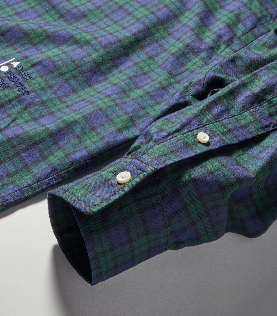 画像をギャラリービューアに読み込む, Flannnel Check LS Shirt BLACK WATCH