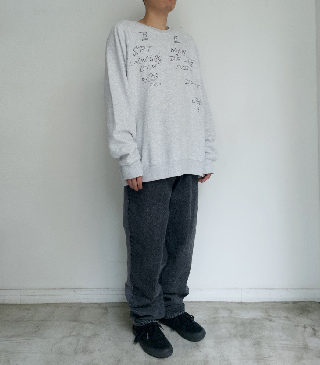 画像をギャラリービューアに読み込む, AOR Tagging Sweatshirts HEATHER GRAY