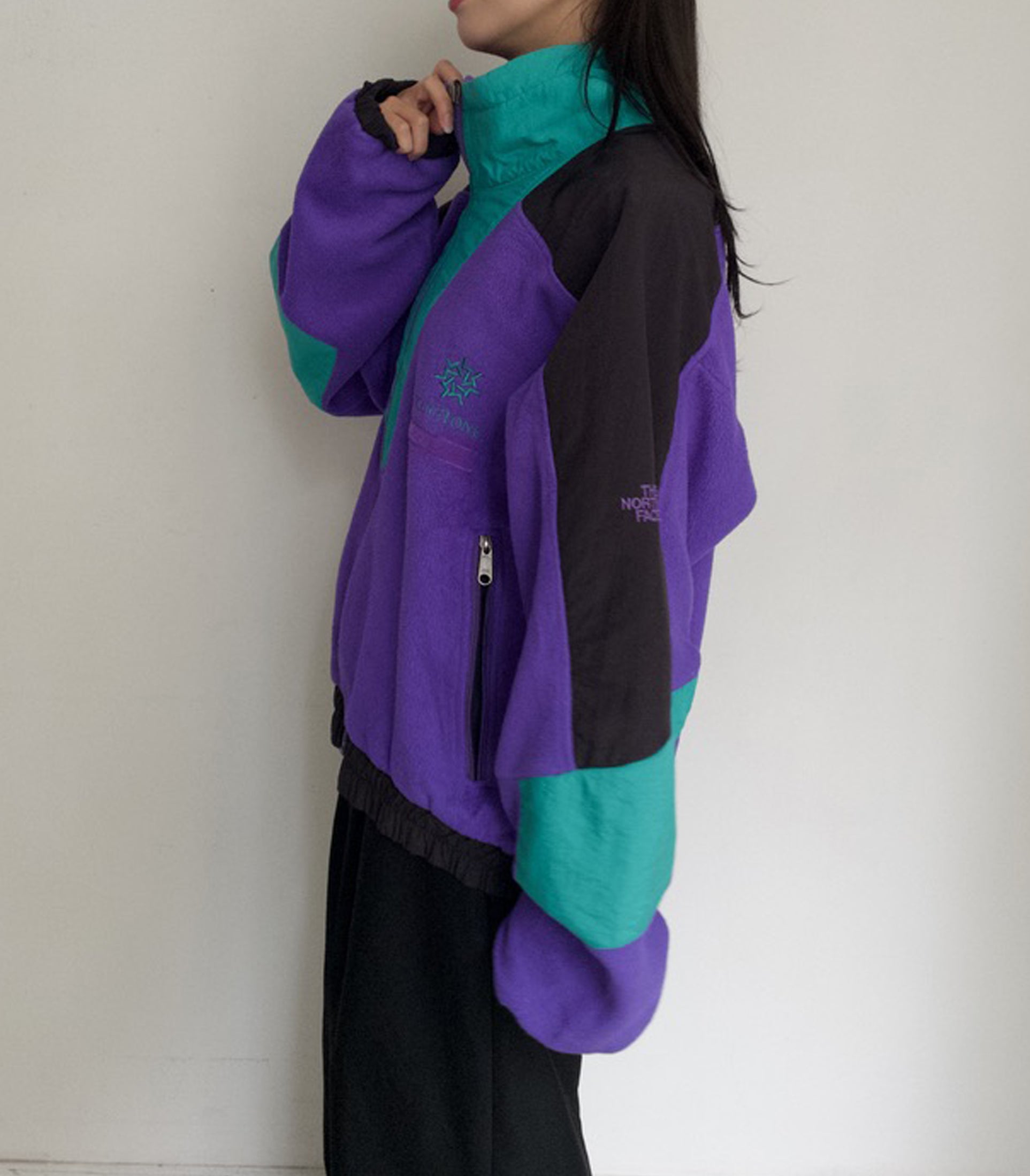 画像をギャラリービューアに読み込む, ”VINTAGE” THE NORTH FACE/KEYSTONE Fleece Jacket