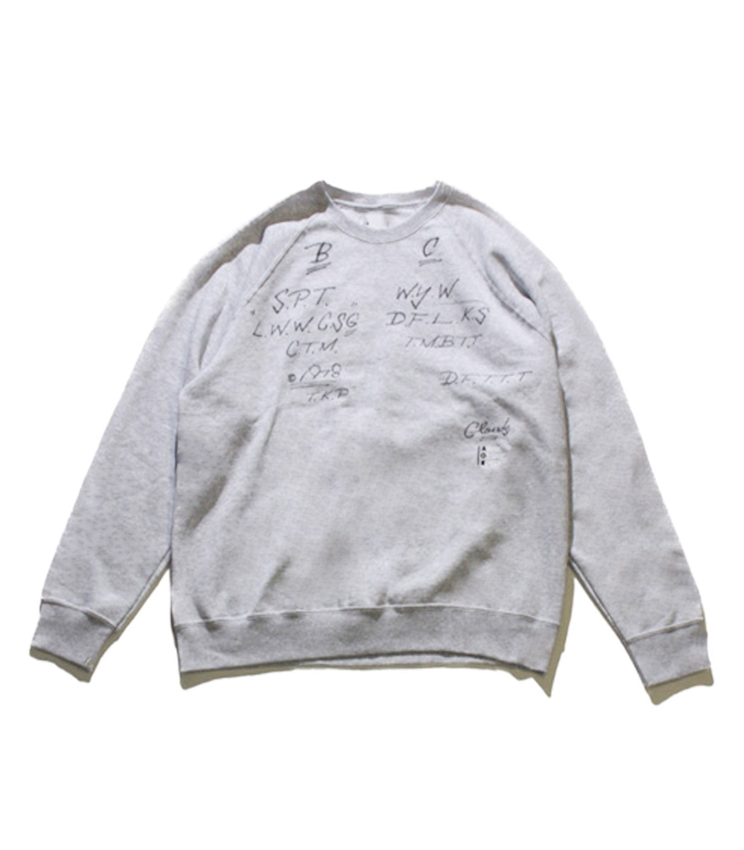 画像をギャラリービューアに読み込む, AOR Tagging Sweatshirts HEATHER GRAY