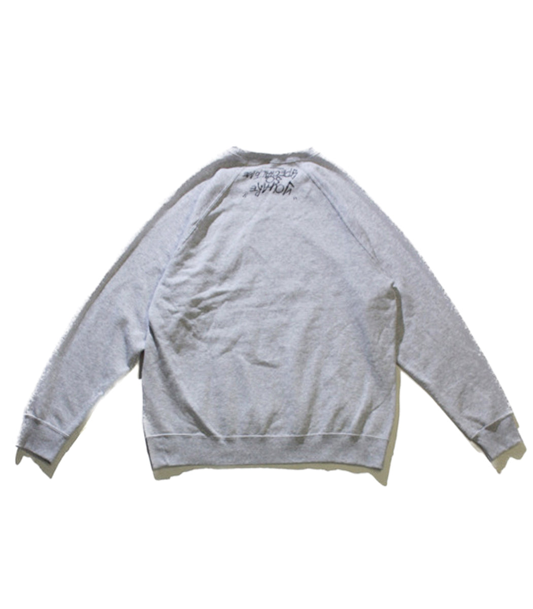 画像をギャラリービューアに読み込む, AOR Tagging Sweatshirts HEATHER GRAY