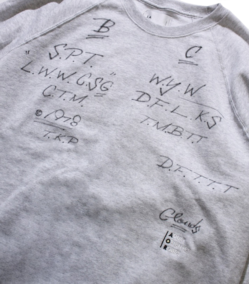 画像をギャラリービューアに読み込む, AOR Tagging Sweatshirts HEATHER GRAY