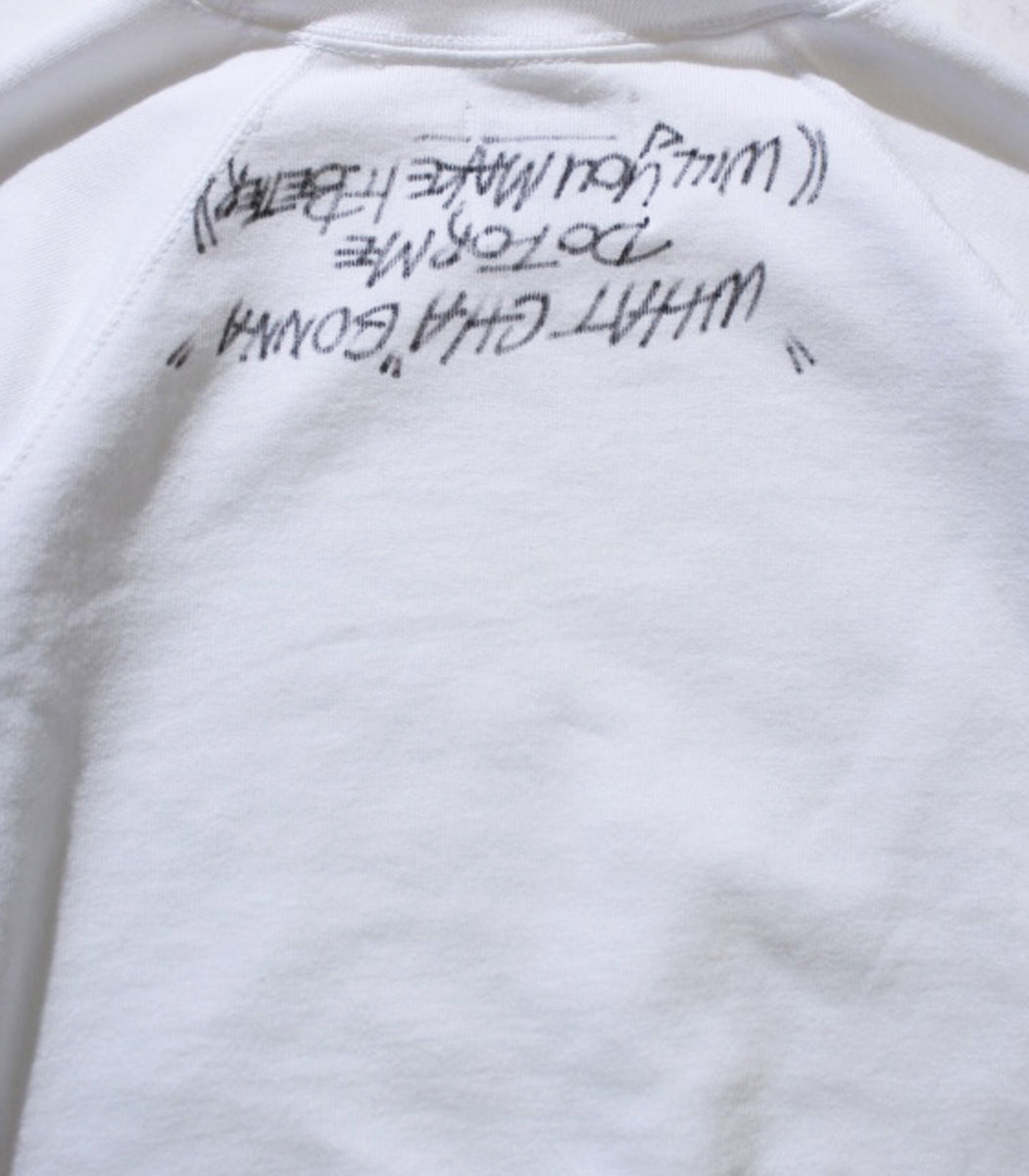 画像をギャラリービューアに読み込む, AOR Tagging Sweatshirts WHITE