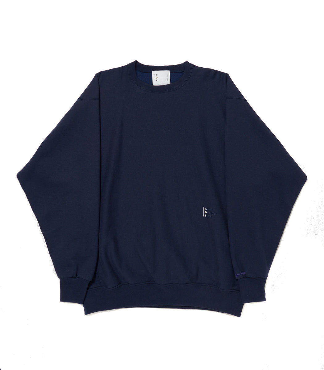 画像をギャラリービューアに読み込む, Heavy Weight Crew Neck Sweatshirt Navy