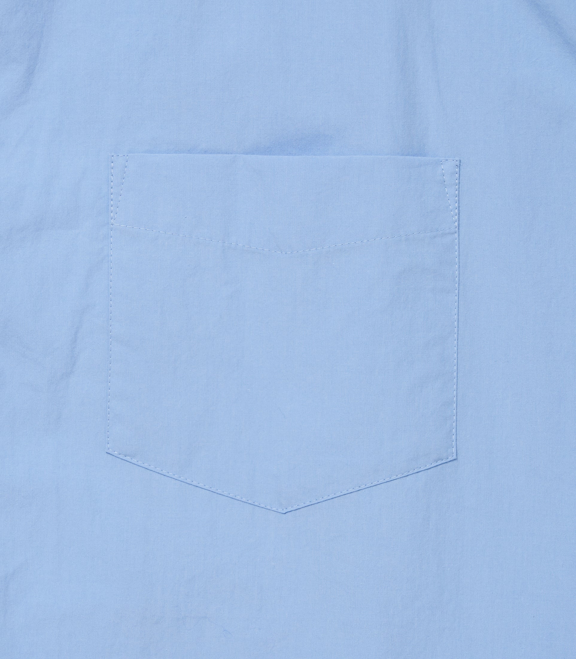 画像をギャラリービューアに読み込む, Open Collar Puckering Shirt SAX BLUE
