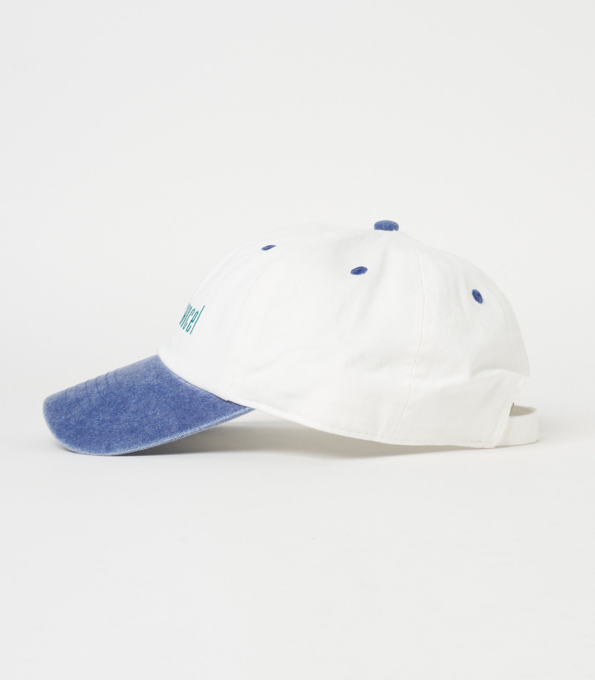 Load image into Gallery viewer, Style Councel Bicolor Baseball Cap NATURAL × ROYAL BLUE

