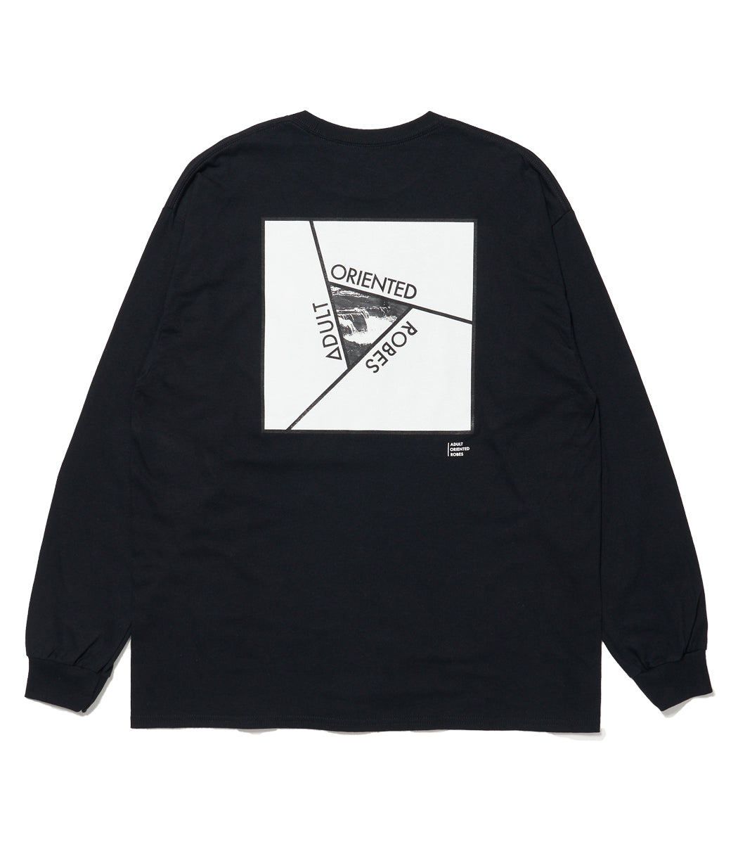 이미지를 갤러리 뷰어에 로드 , Niagara Print  L/S T-Shirt BLACK
