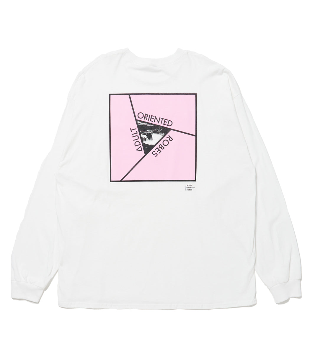 이미지를 갤러리 뷰어에 로드 , Niagara Print  L/S T-Shirt WHITE
