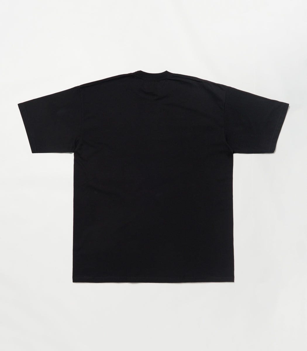 将图片加载到图库查看器，AOR SOUVENIR S/S T-SHIRT BLACK
