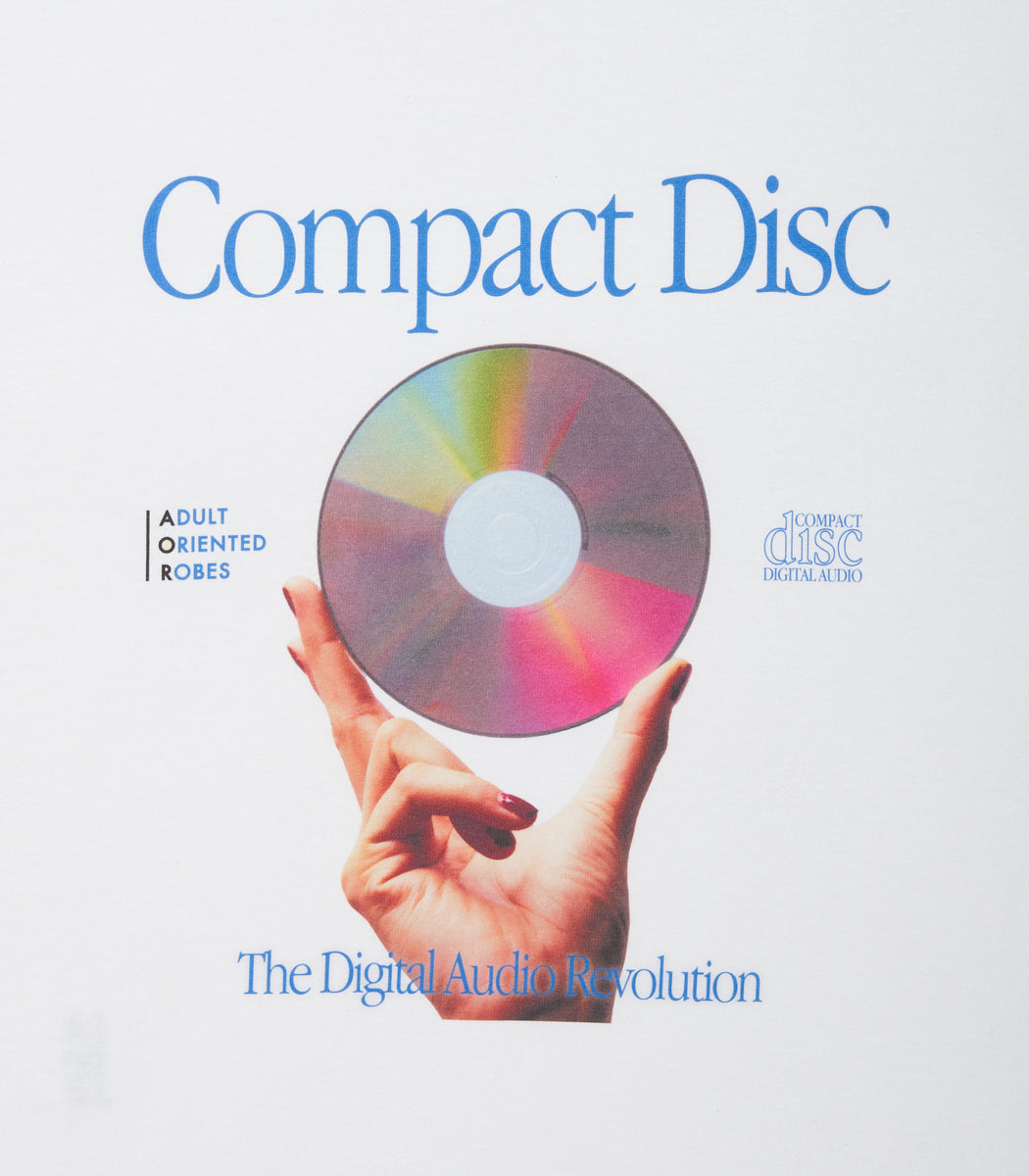 将图片加载到图库查看器，Anniversary Compact Disc Tee
