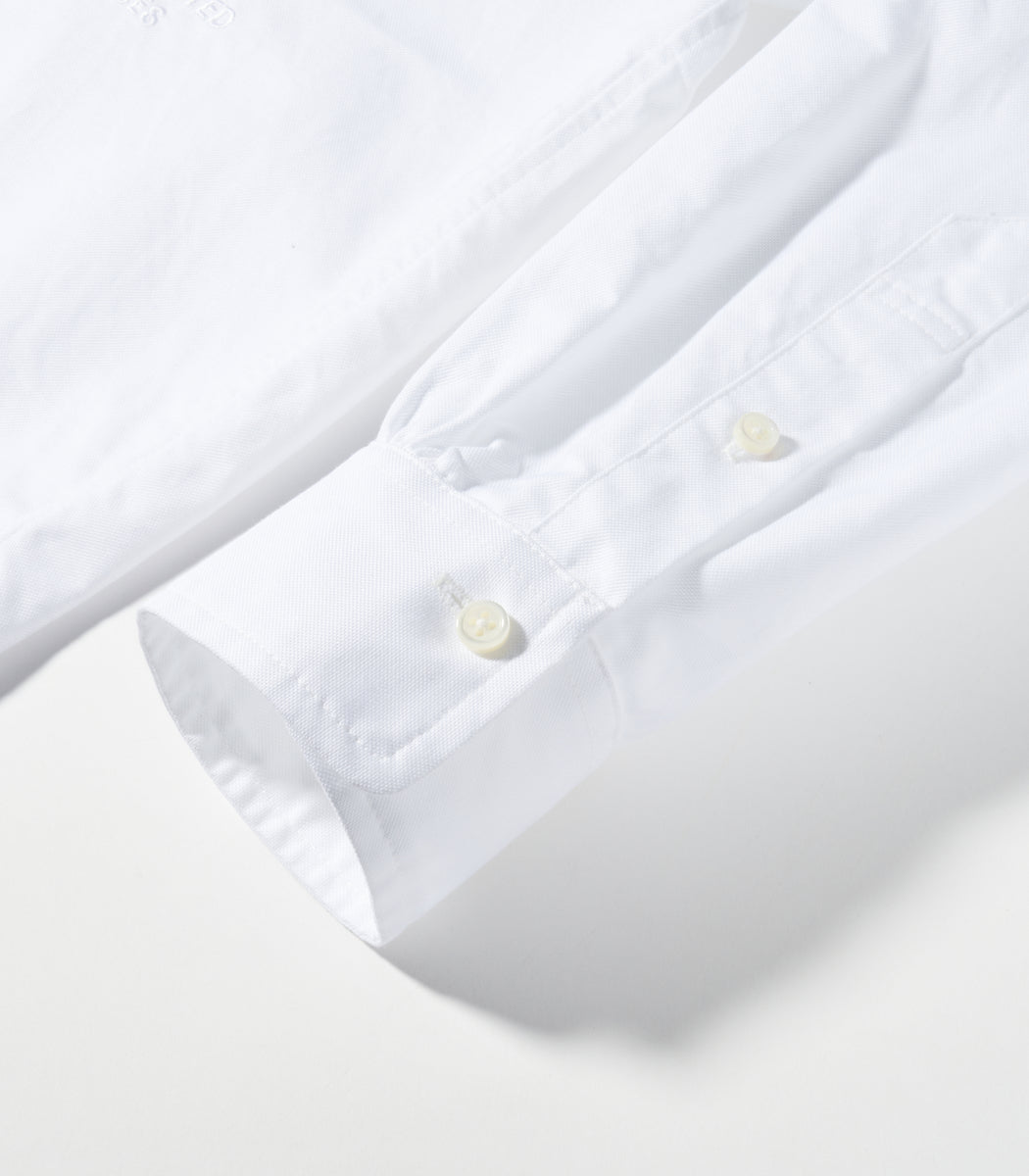 将图片加载到图库查看器，American Oxford Shirt WHITE
