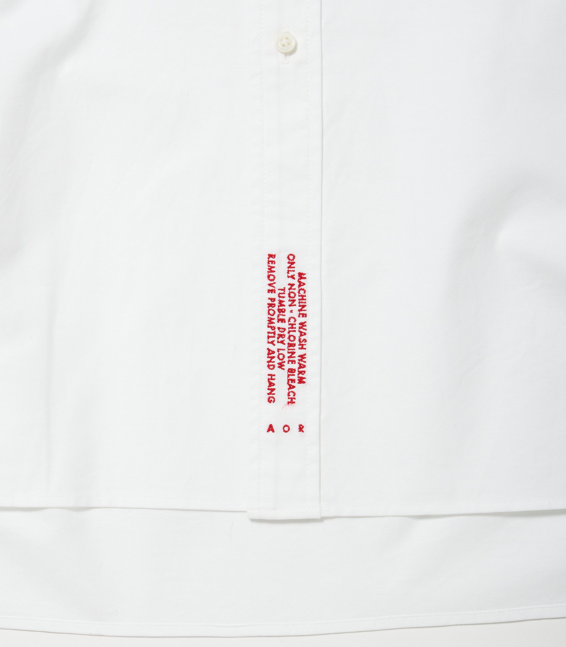 将图片加载到图库查看器，American Oxford Shirt WHITE
