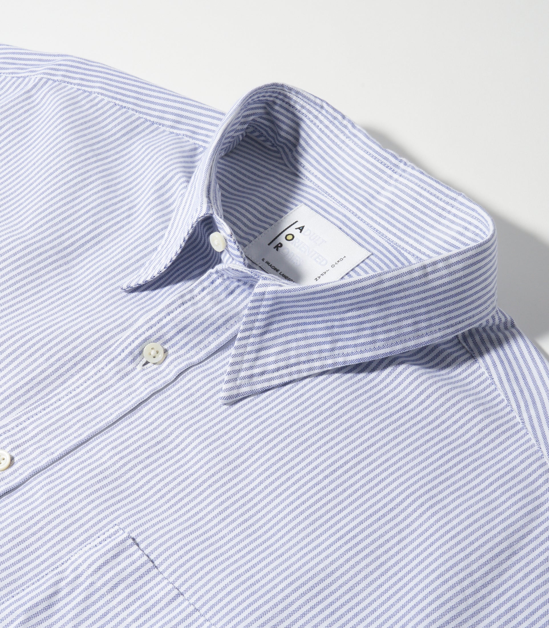 画像をギャラリービューアに読み込む, American Oxford Shirt STRIPE
