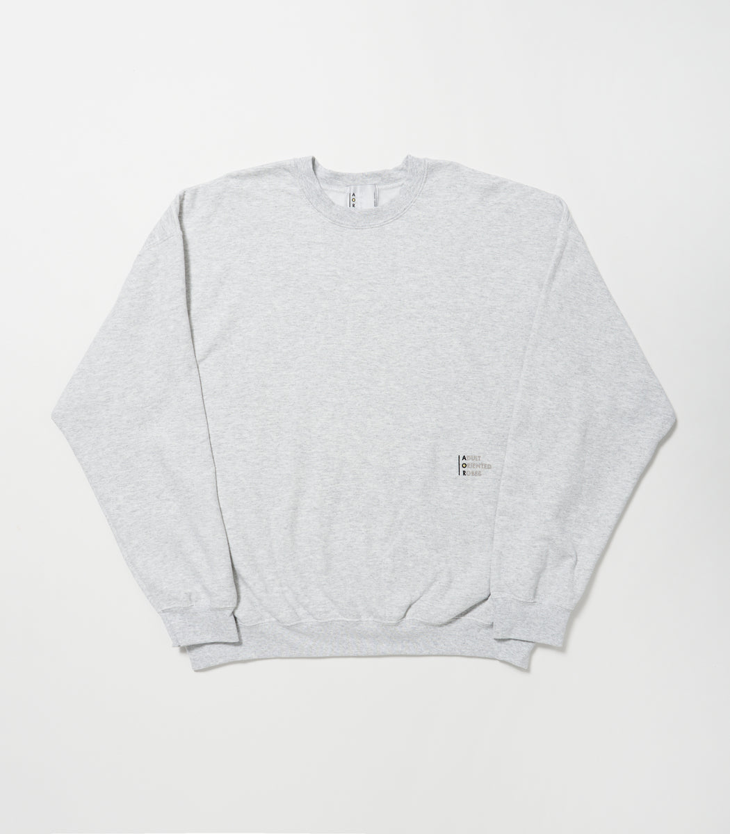 将图片加载到图库查看器，Compact Disc Print Sweat Shirt HEATHER GRAY
