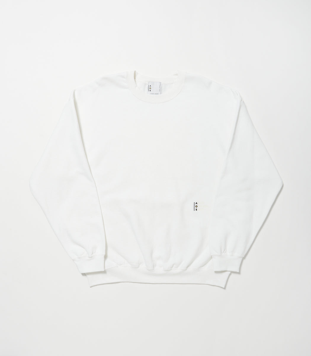 将图片加载到图库查看器，New Wave CD Print Sweat Shirt WHITE
