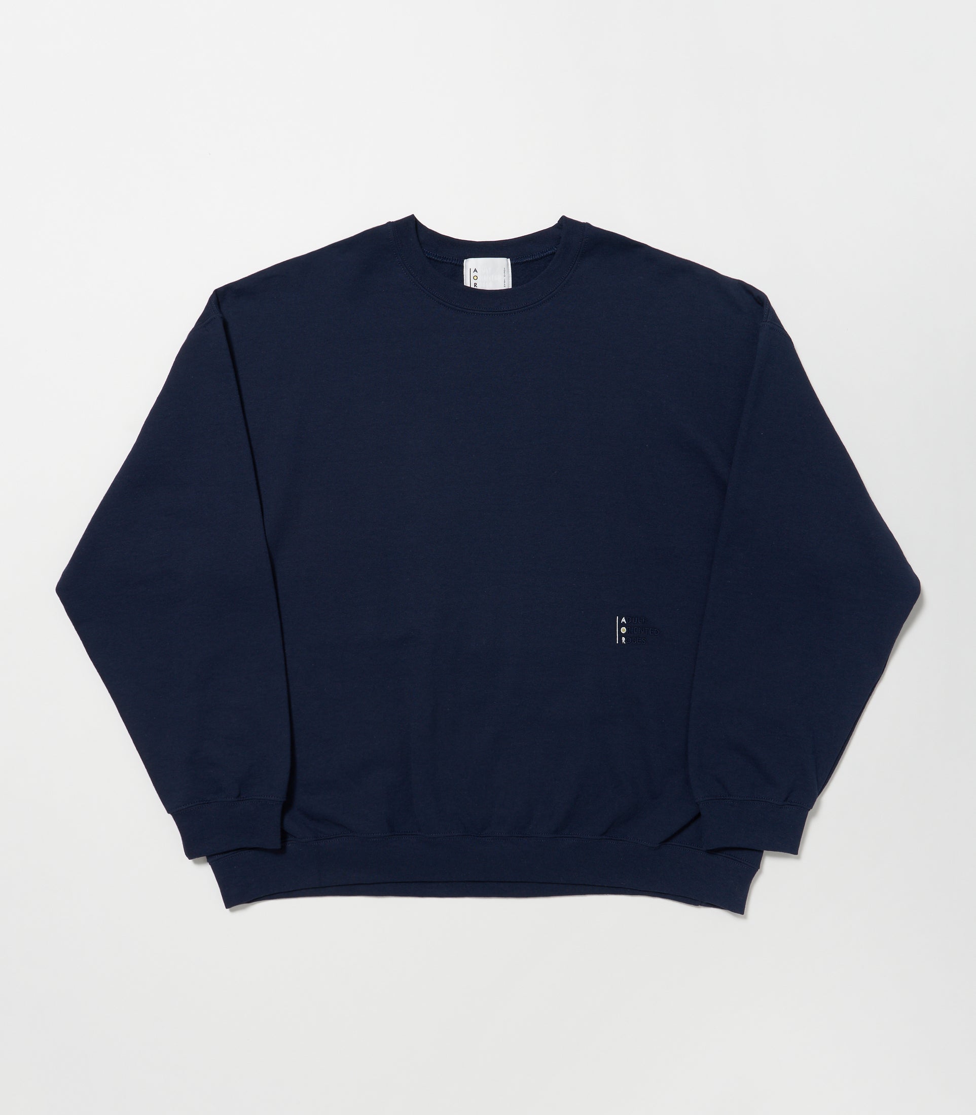 将图片加载到图库查看器，New Wave CD Print Sweat Shirt NAVY
