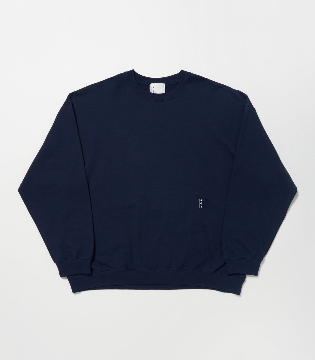 将图片加载到图库查看器，New Wave CD Print Sweat Shirt NAVY
