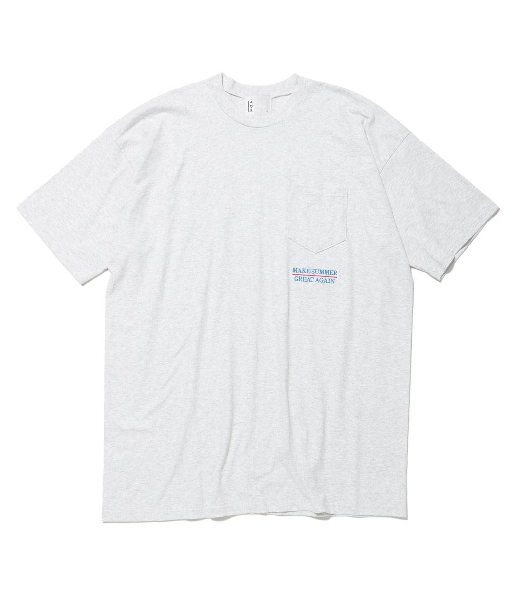 将图片加载到图库查看器，MAKE SUMMER GREAT AGAIN T-Shirt ASH
