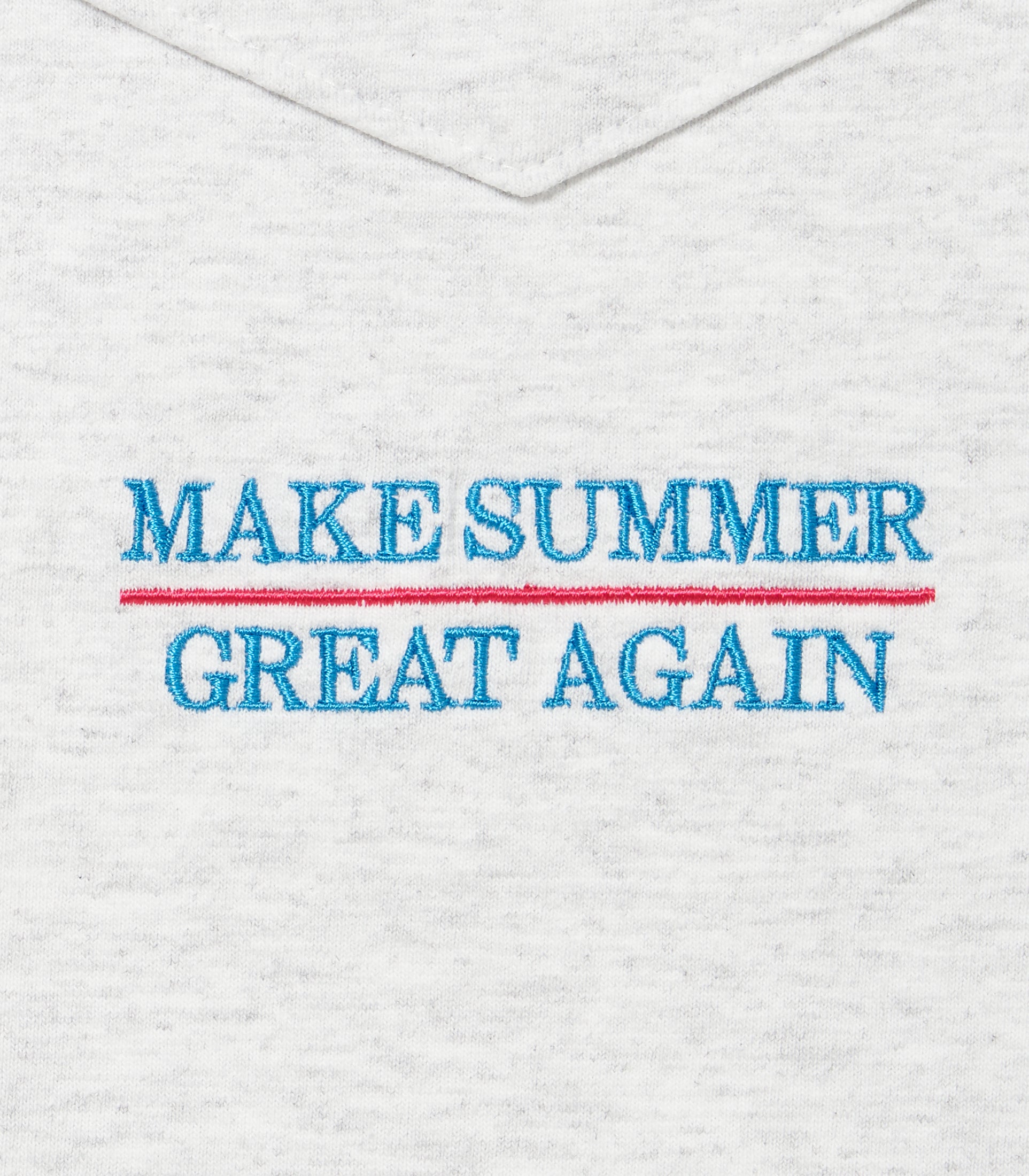 将图片加载到图库查看器，MAKE SUMMER GREAT AGAIN T-Shirt ASH
