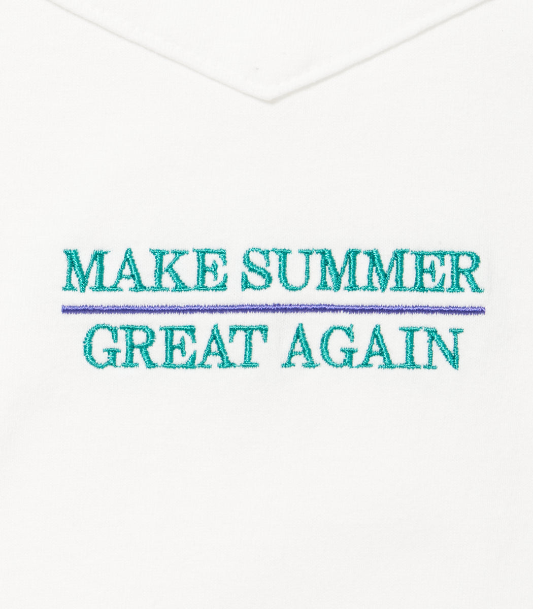 이미지를 갤러리 뷰어에 로드 , MAKE SUMMER GREAT AGAIN T-Shirt WHITE
