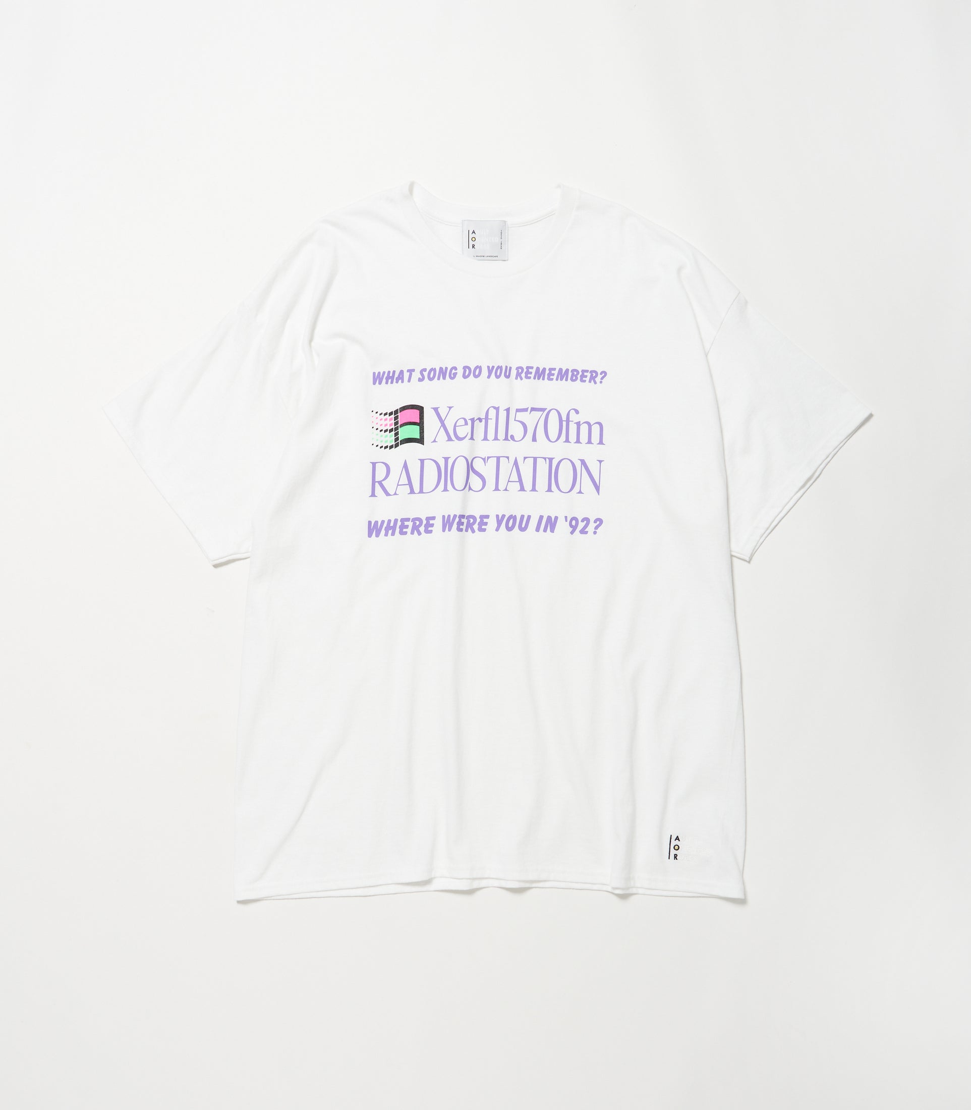 将图片加载到图库查看器，RADIOSTATION T-Shirt WHITE
