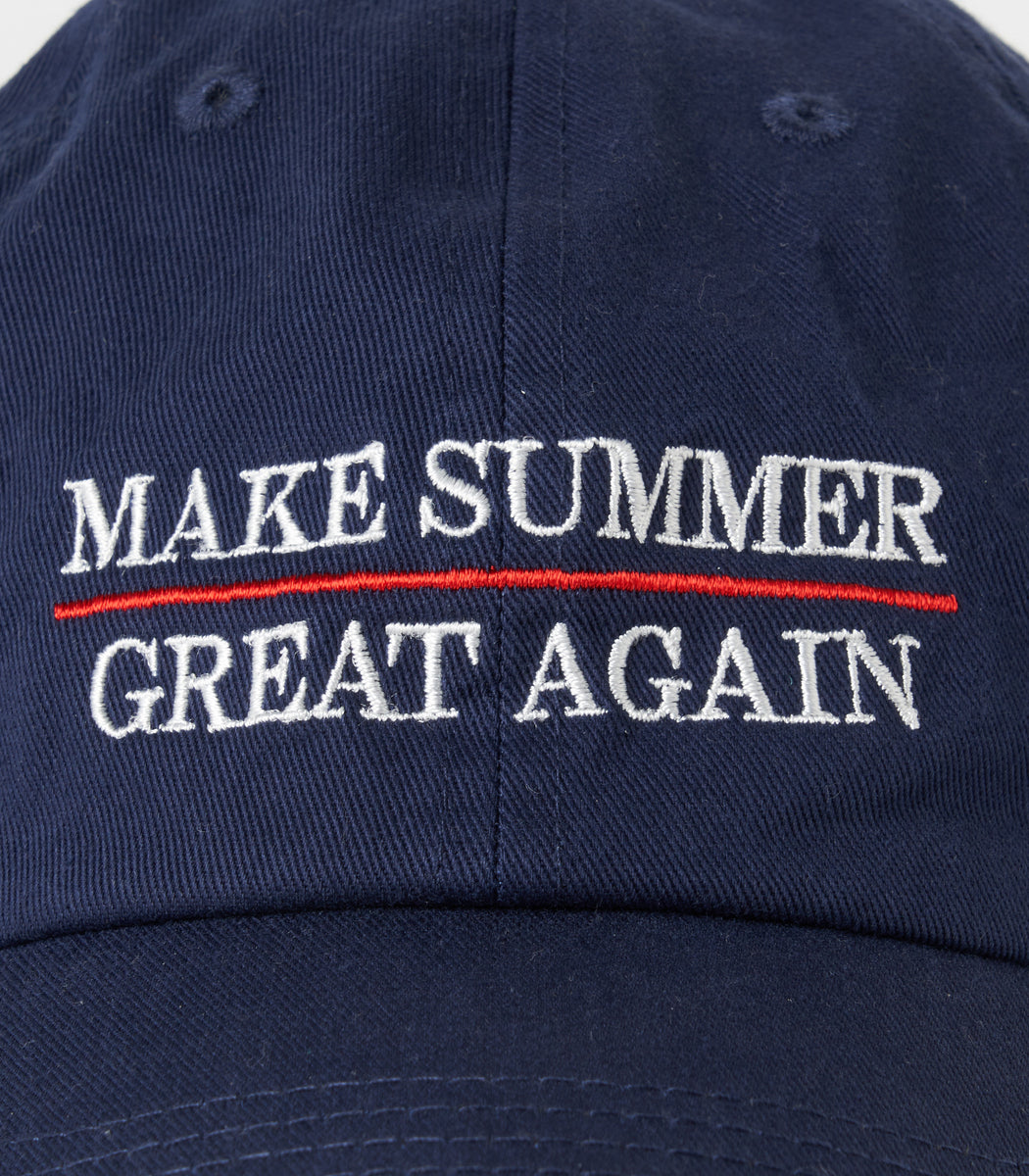 Load image into Gallery viewer, MAKE SUMMER GREAT AGAIN CAP NAVY
