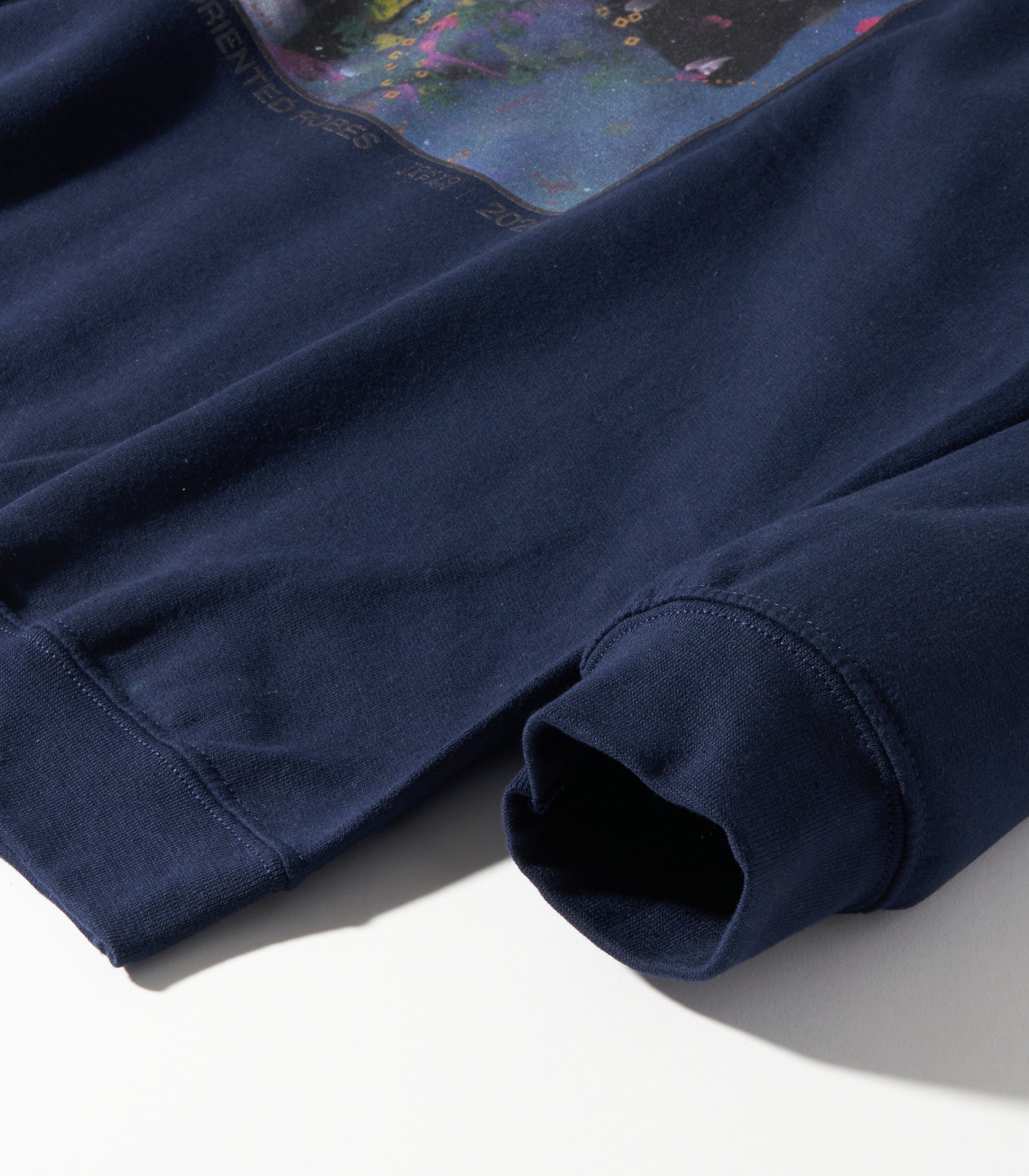 画像をギャラリービューアに読み込む, JAZZ Print Sweat Shirt NAVY
