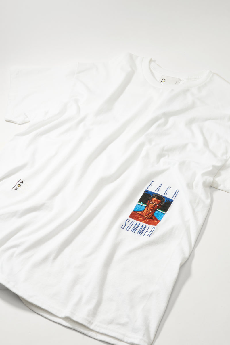 이미지를 갤러리 뷰어에 로드 , Exclusive Hiroshi Nagai Artwork Exhibition Embroidered T-Shirt
