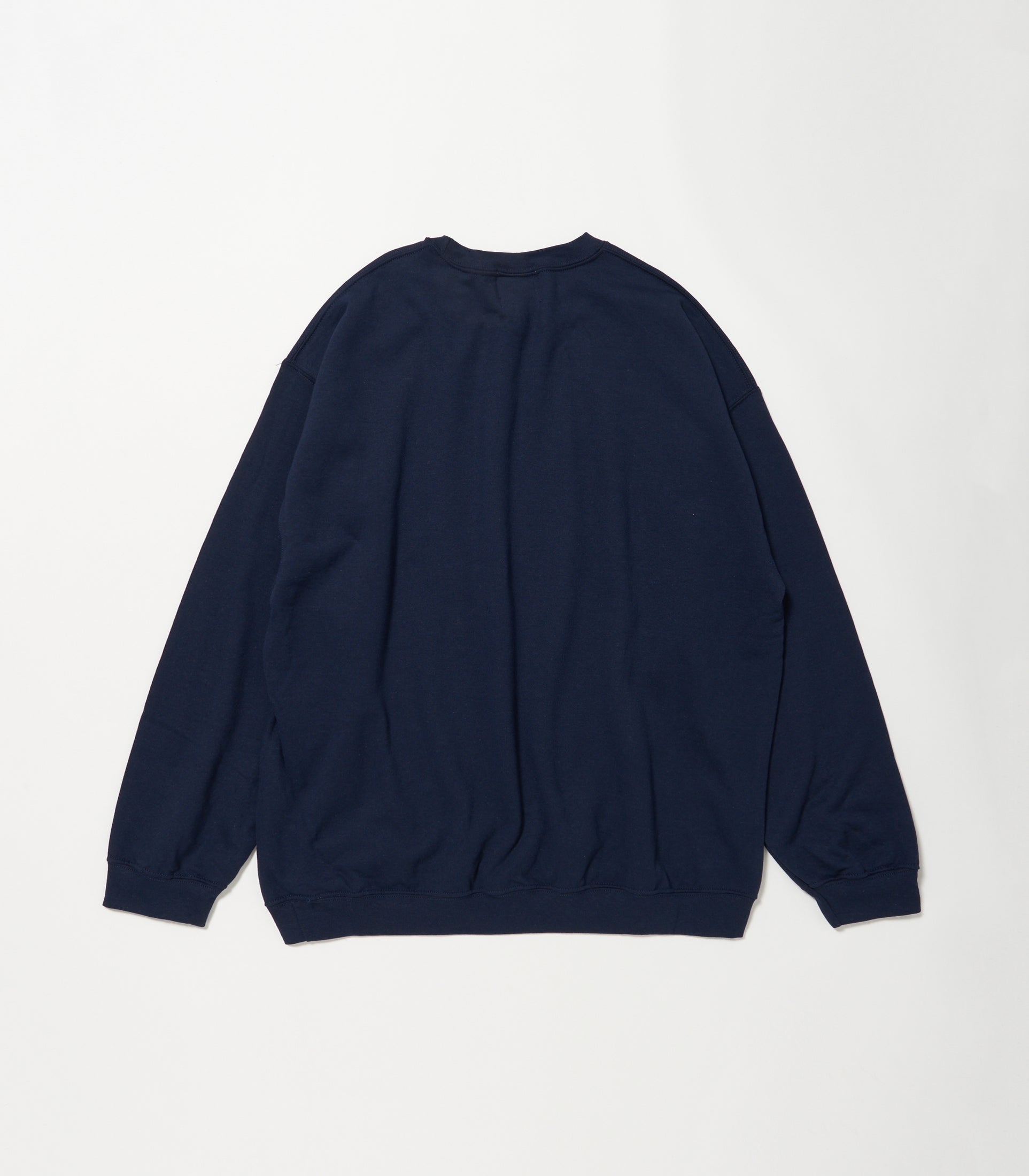 画像をギャラリービューアに読み込む, College Print Sweat Shirt NAVY
