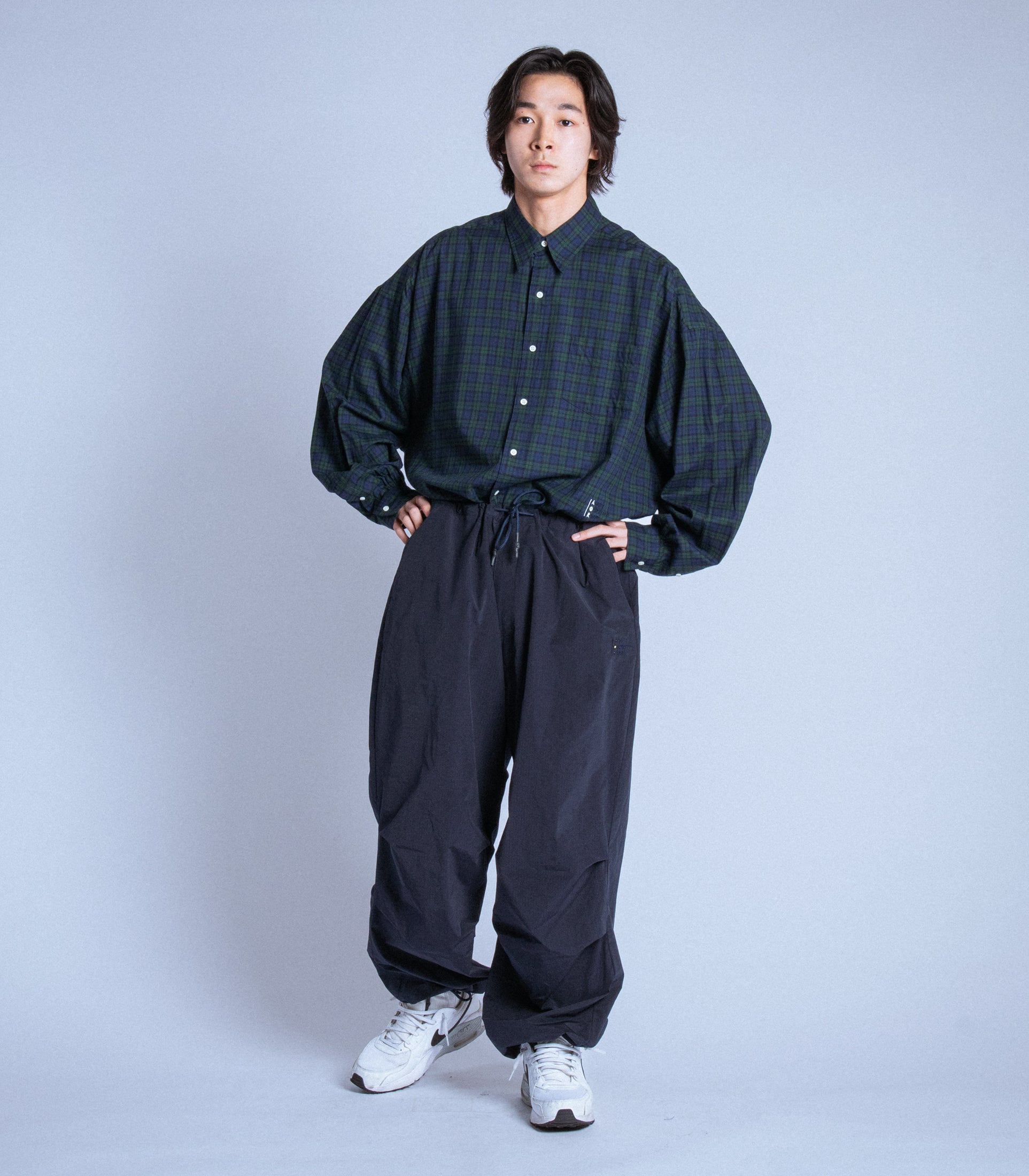 将图片加载到图库查看器，Antena RIPSTOP Pants NAVY
