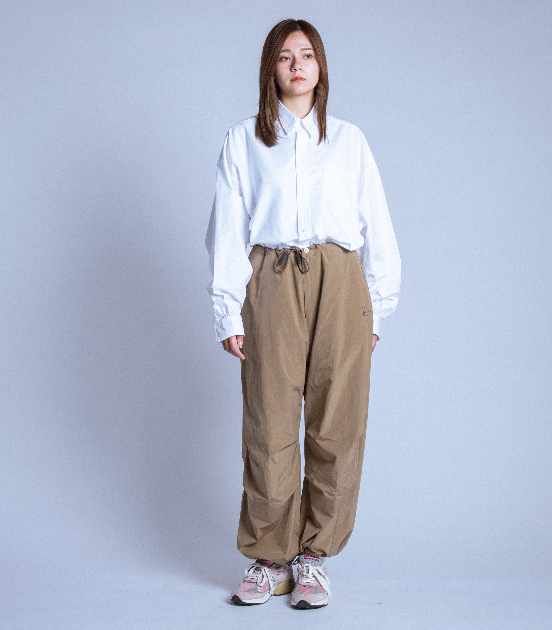 이미지를 갤러리 뷰어에 로드 , Antena RIPSTOP Pants BEIGE
