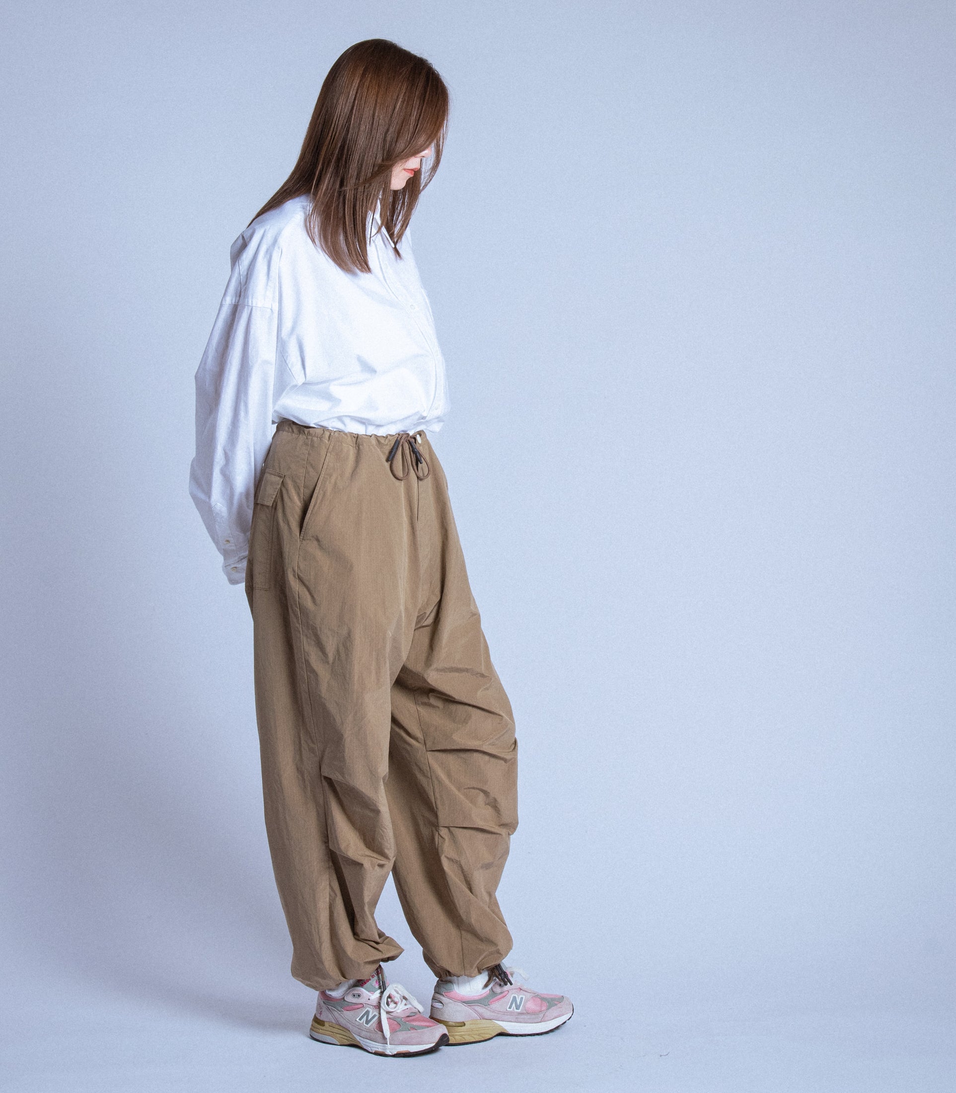 이미지를 갤러리 뷰어에 로드 , Antena RIPSTOP Pants BEIGE
