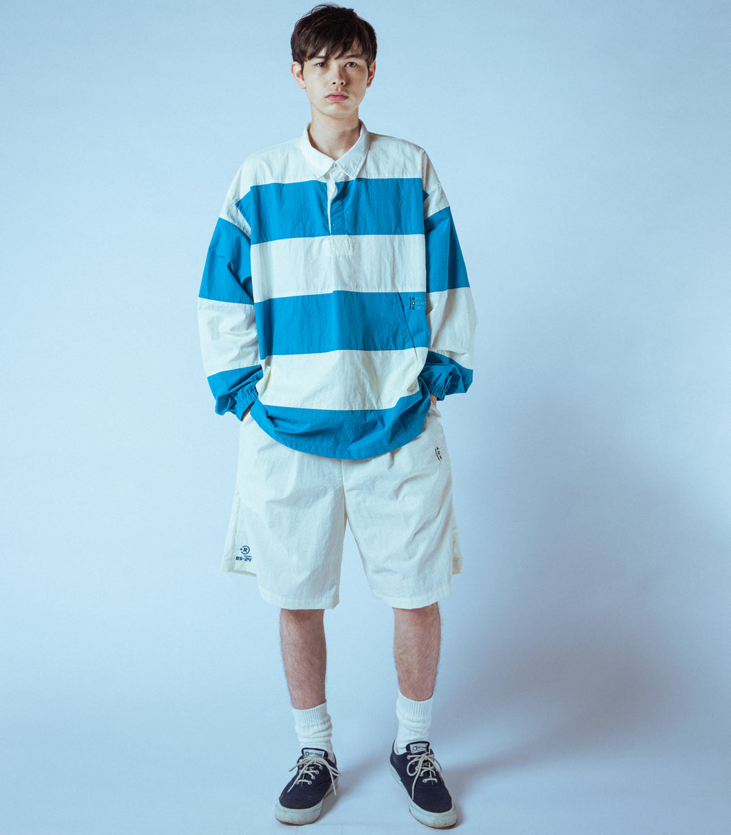 Load image into Gallery viewer, Rugby OFFWHITE × SAXBLUE
