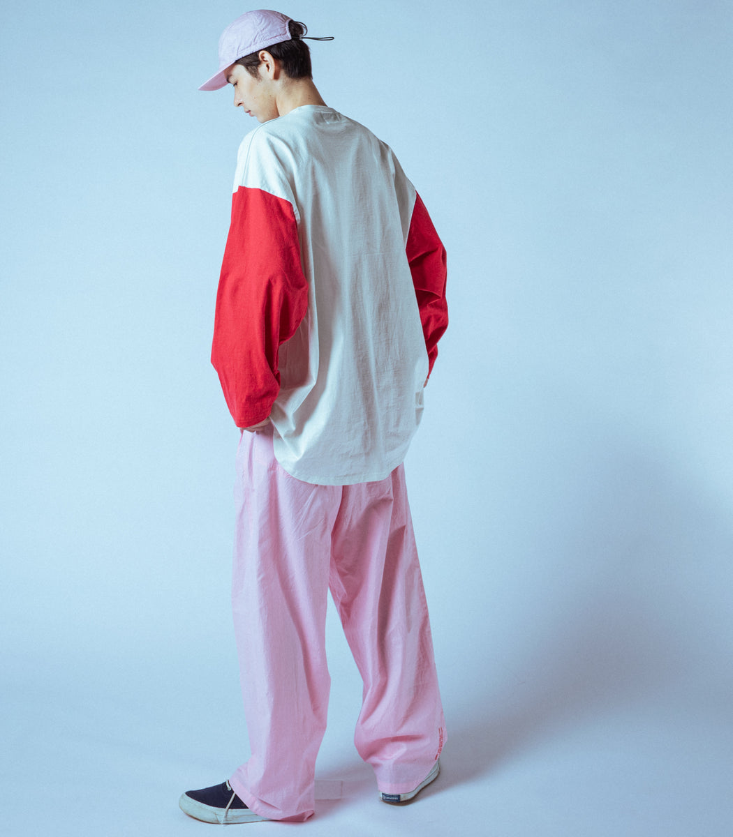 Load image into Gallery viewer, Baseball T-Shirt OFF WHITE×RED
