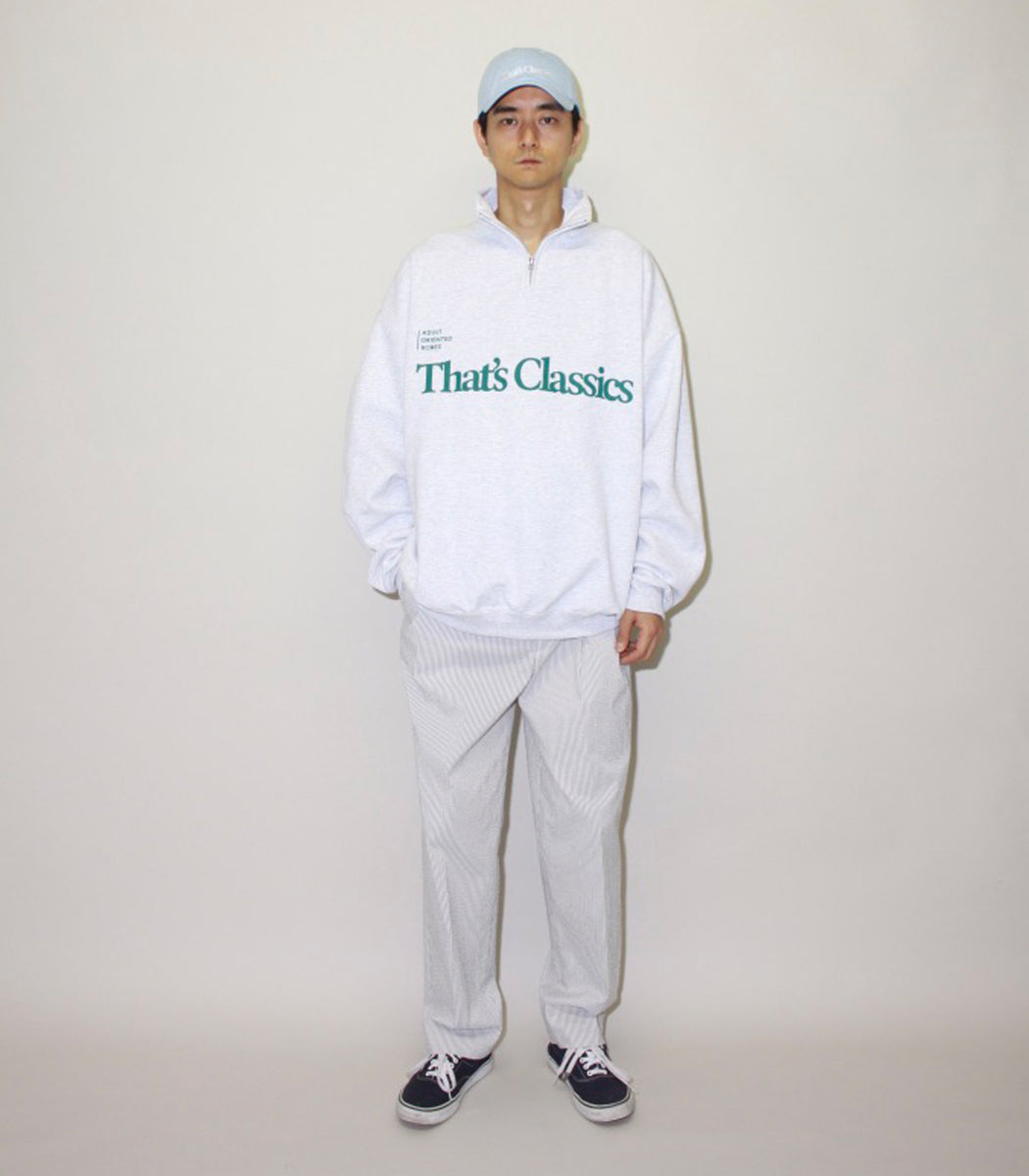 画像をギャラリービューアに読み込む, AOR CLASSICS Zip Up Sweat ASH
