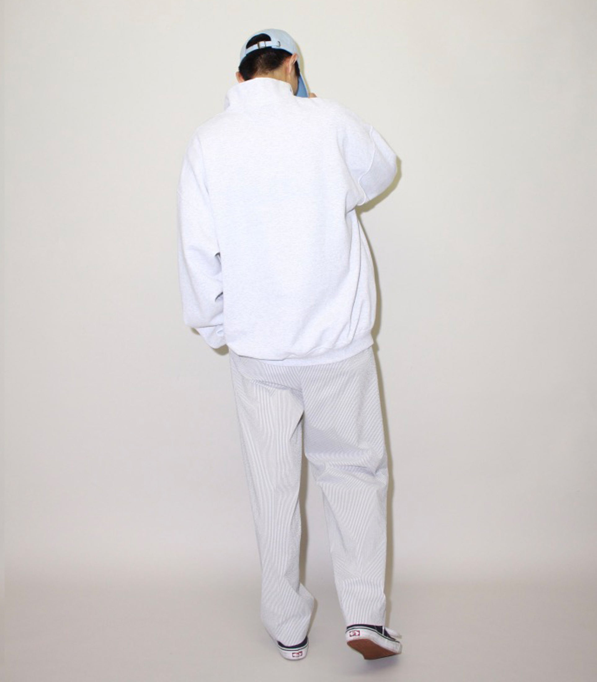画像をギャラリービューアに読み込む, AOR CLASSICS Zip Up Sweat ASH

