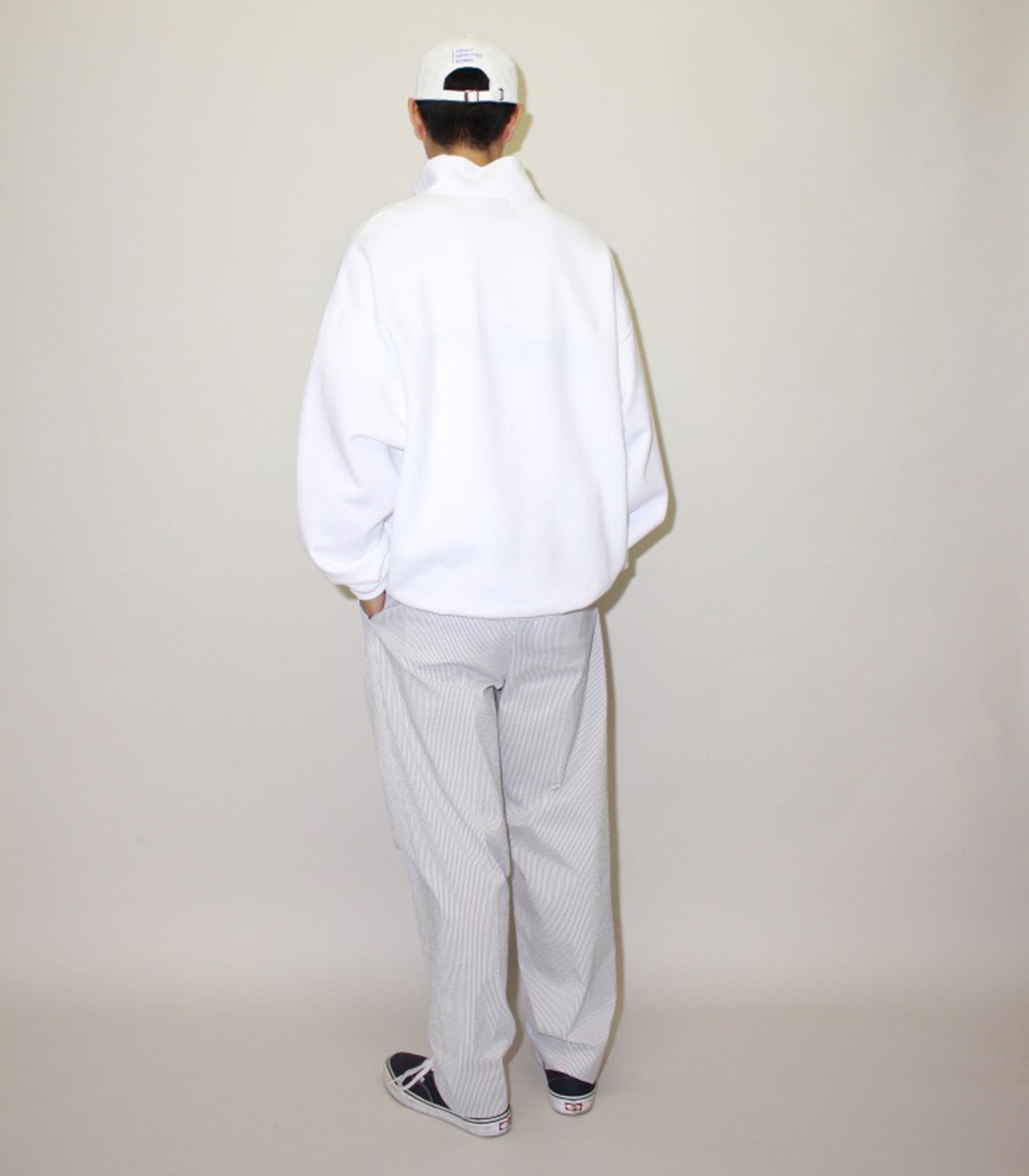 画像をギャラリービューアに読み込む, AOR CLASSICS Zip Up Sweat WHITE
