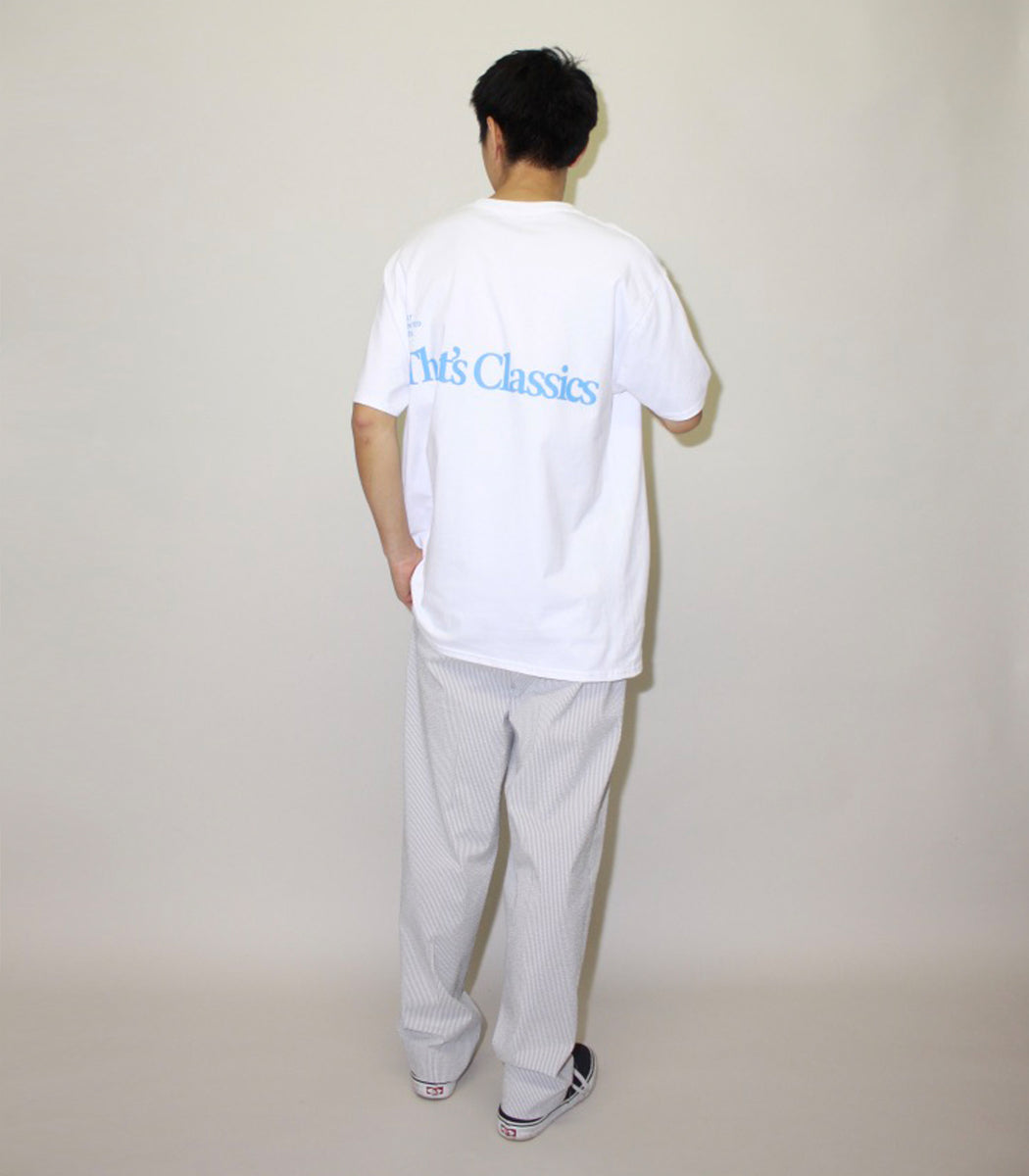 이미지를 갤러리 뷰어에 로드 , AOR CLASSICS S/S T-Shirts WHITE
