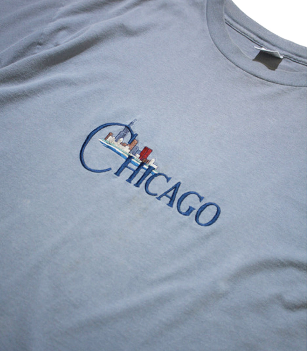将图片加载到图库查看器，”VINTAGE” 90&#39;s Embroidery T-Shirts
