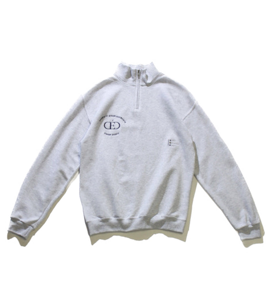 画像をギャラリービューアに読み込む, IENAOR Zip Up Sweat ASH
