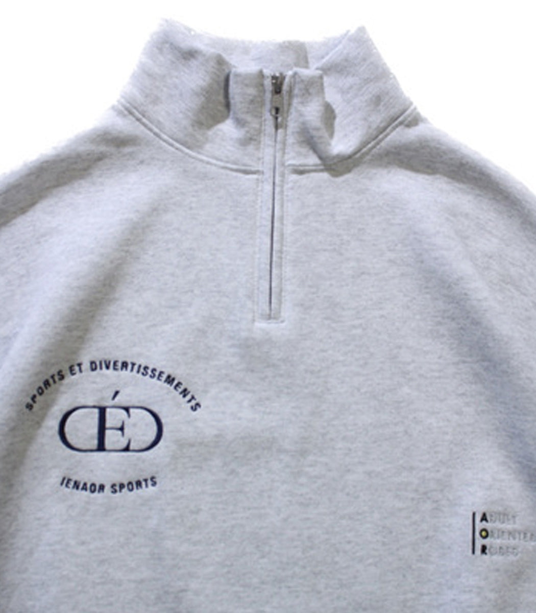 画像をギャラリービューアに読み込む, IENAOR Zip Up Sweat ASH
