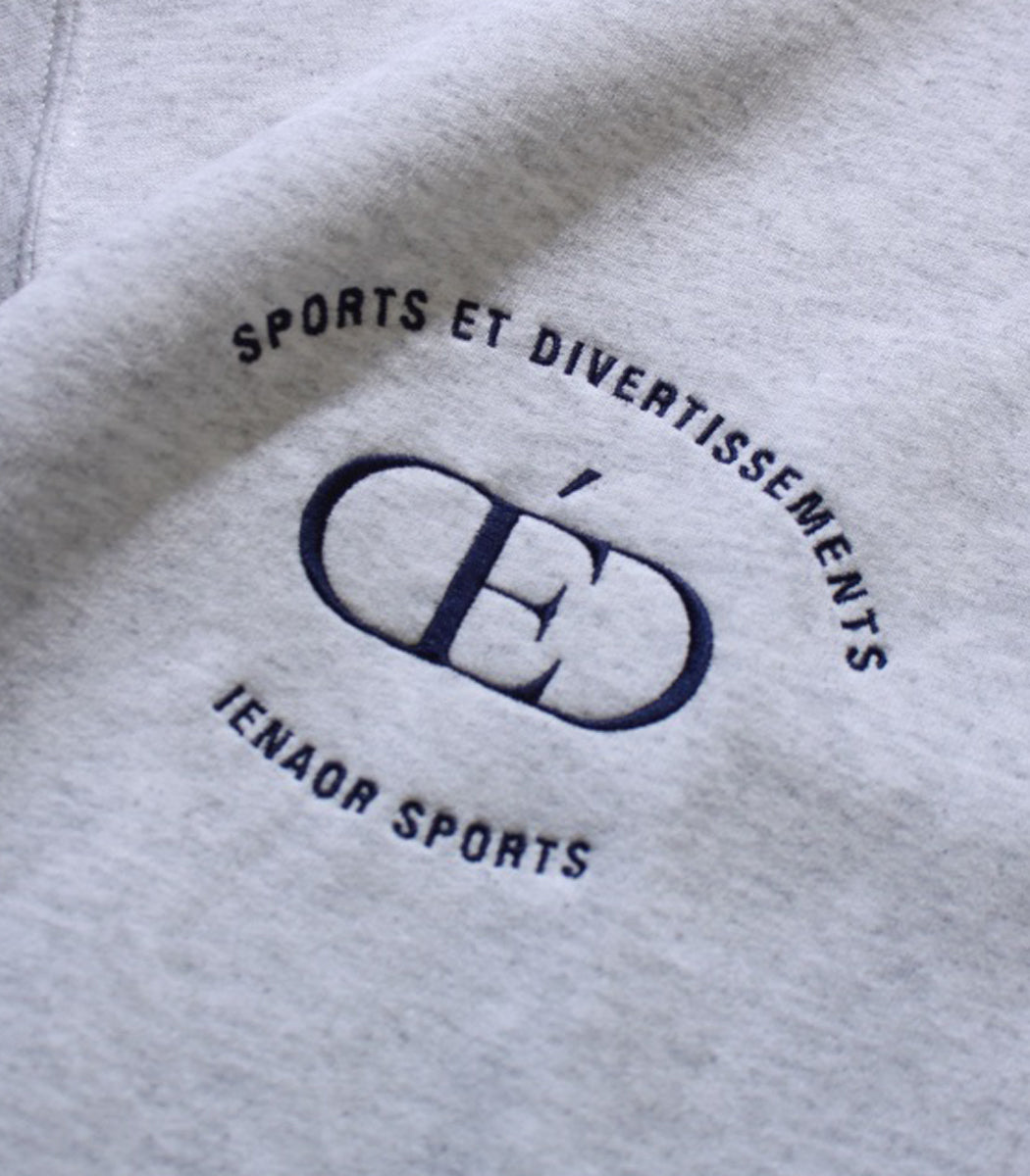 画像をギャラリービューアに読み込む, IENAOR Zip Up Sweat ASH
