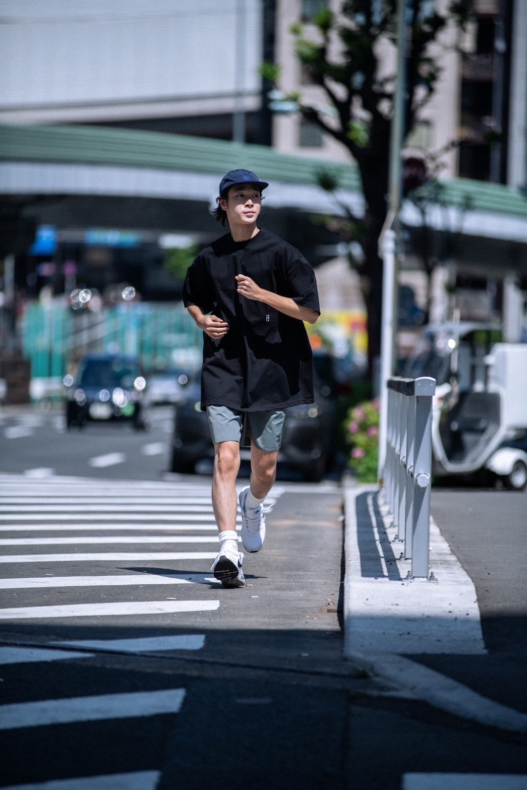 이미지를 갤러리 뷰어에 로드 , AOR SOUVENIR S/S T-SHIRT BLACK
