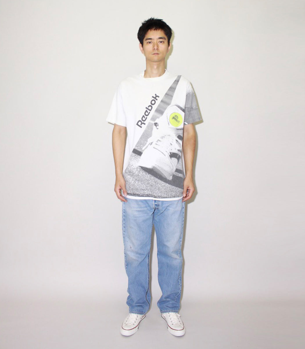 将图片加载到图库查看器，”VINTAGE” 90&#39;s Reebok THE PUMP T-Shirts
