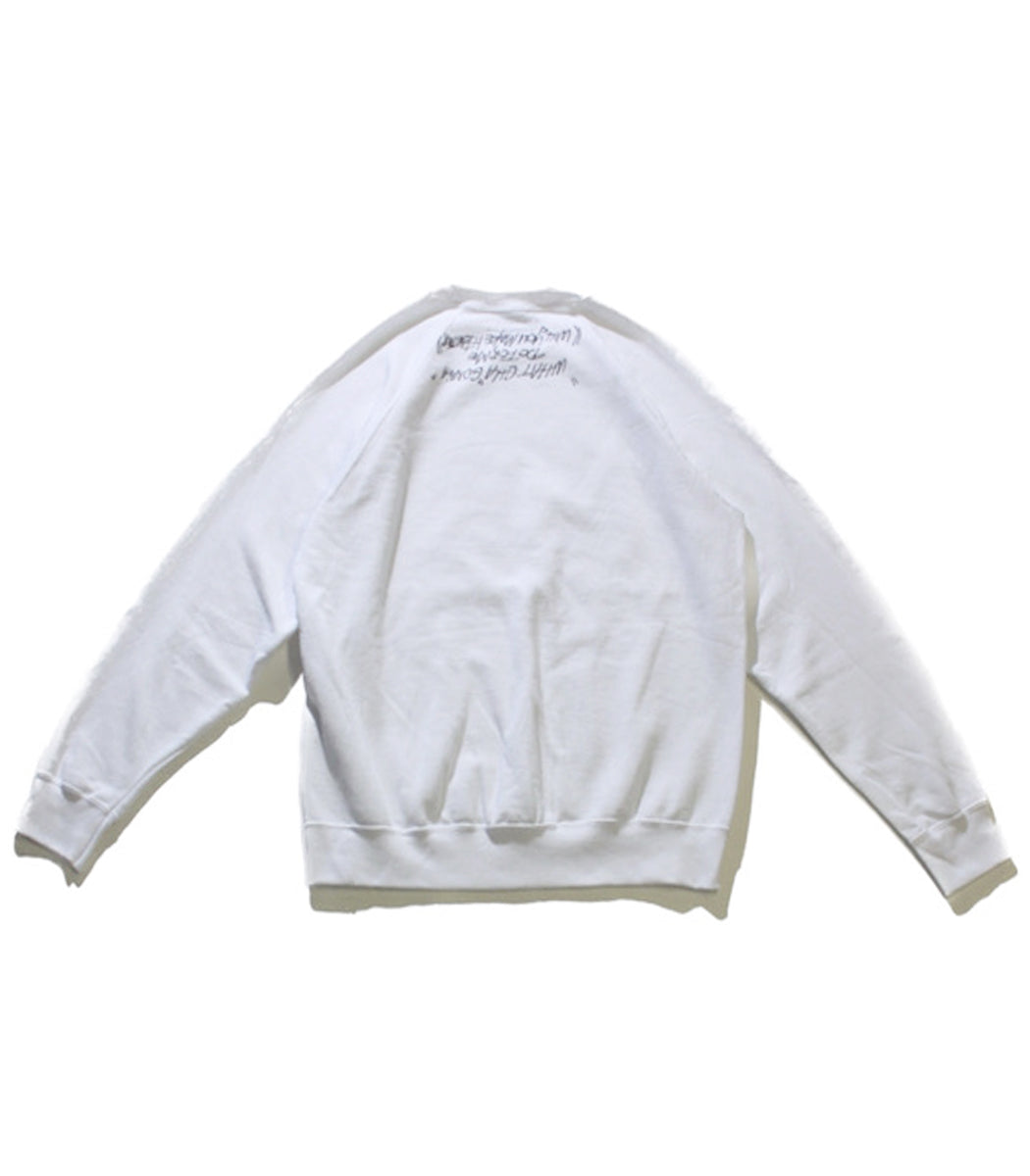 이미지를 갤러리 뷰어에 로드 , AOR Tagging Sweatshirts WHITE
