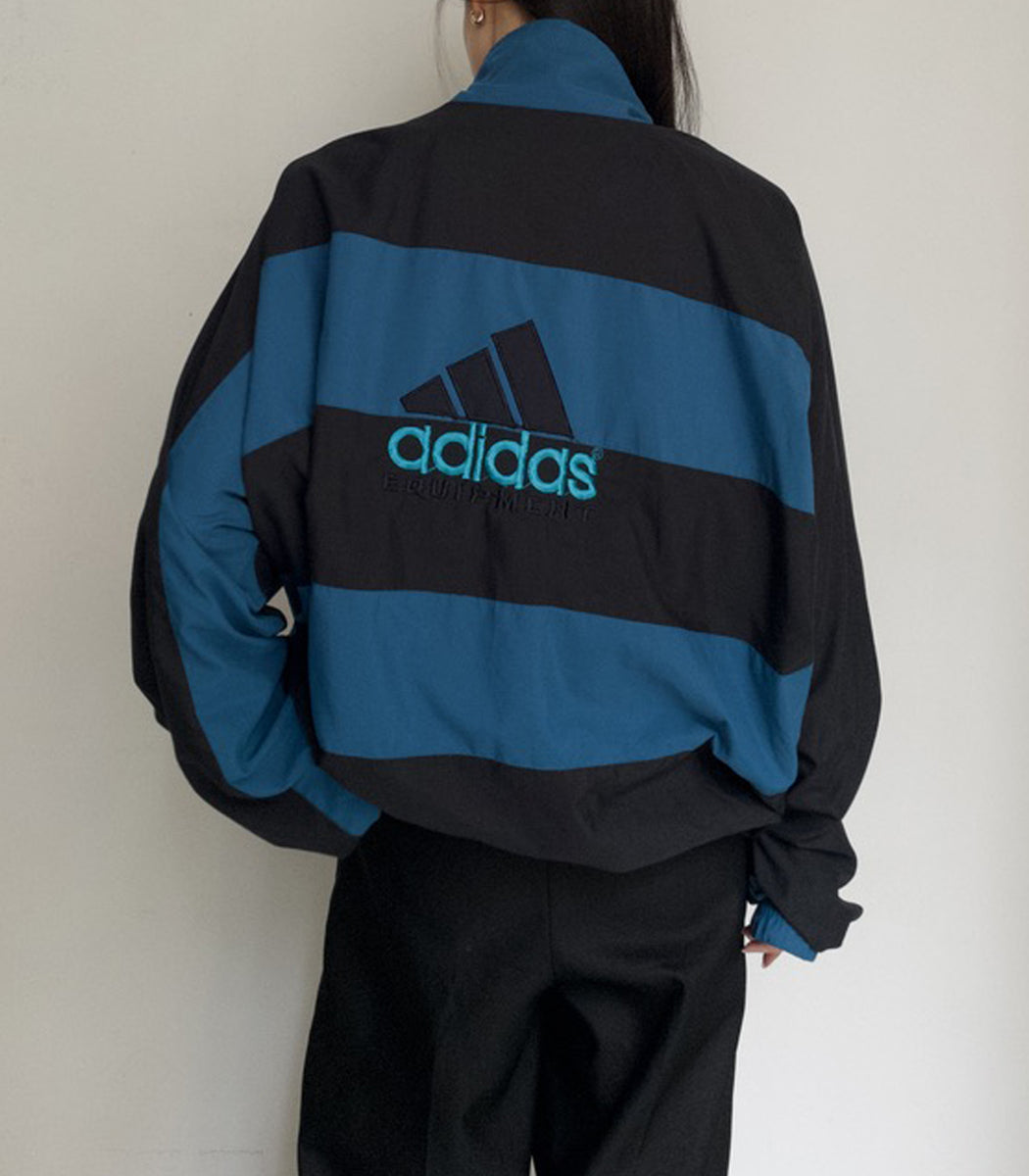 画像をギャラリービューアに読み込む, ”VINTAGE” 90s adidas Equipment Nylon Jacket
