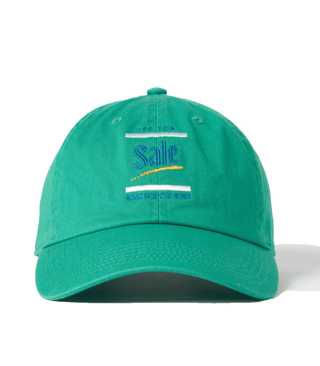 画像をギャラリービューアに読み込む, NOT FOR SALE CAP GREEN
