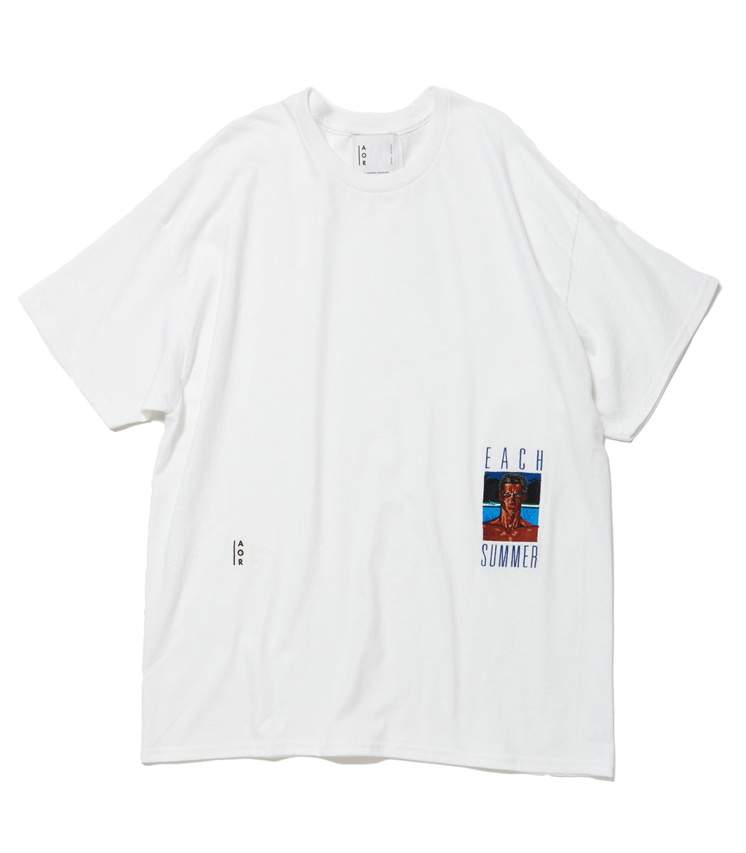 이미지를 갤러리 뷰어에 로드 , Exclusive Hiroshi Nagai Artwork Exhibition Embroidered T-Shirt
